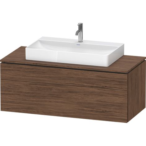 Duravit L-Cube Meuble sous-lavabo en console suspendu, avec plan (1/3)