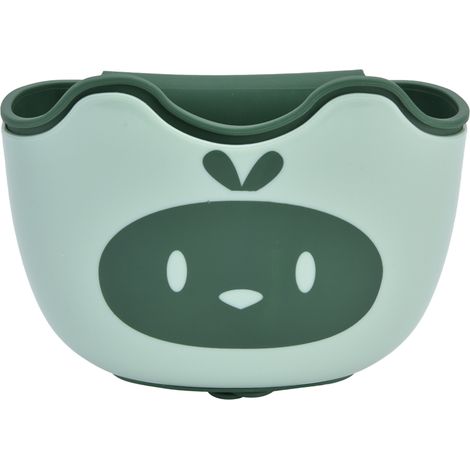 Porte-éponge de cuisine et salle de bain, résistant aux rayures, avec trou d'évacuation pour l'égouttage