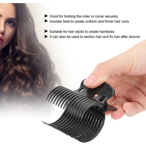 12 warme Haarspangen, Lockenwickler, Haaraccessoires für schwarze Frauen und Mädchen (1/5)