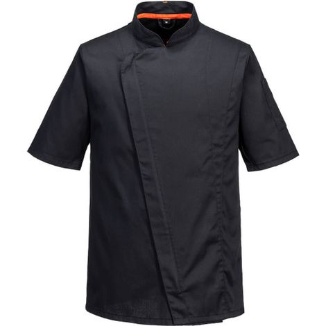 Chaqueta manga corta MeshAir Pro Asymmetrical C739 L Negro (1/2)