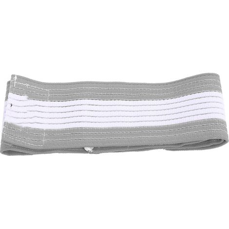 Protection de cheville ajustable élastique pour sport fitness - Support gris blanc (1/5)