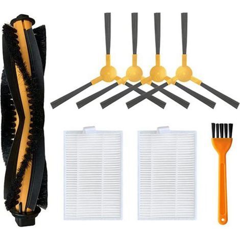 Brosse Latérale Filtre Hepa Chiffon Nettoyage Pièces Rechange Pour Aspirateur Robot (1/4)