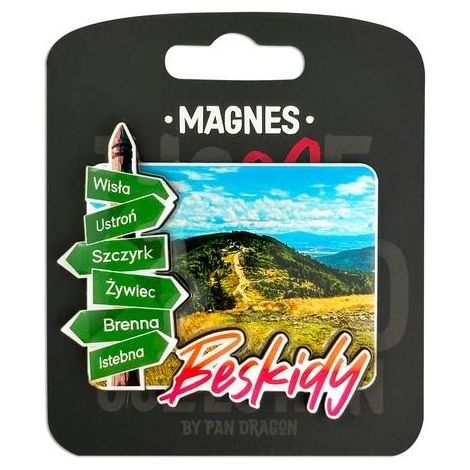 Ich liebe den polnischen Beskiden-Magneten ILP-MAG-C-BES-11