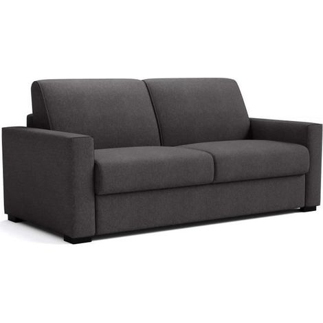 Canapé convertible express 3 places MAD IN ITALY MONDO BL018 Anthracite Como 22 140x190 (1/5)