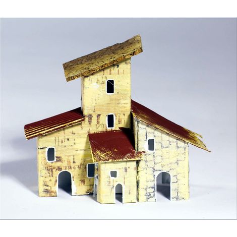 GRUPPO CASE 10X4,5X10CM PER PRESEPE