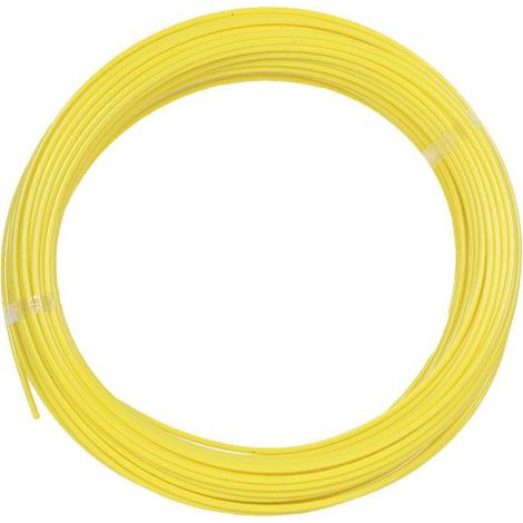 Pack 100 Tubos de Poliamida DIN-73378 Amarillo 4x6
