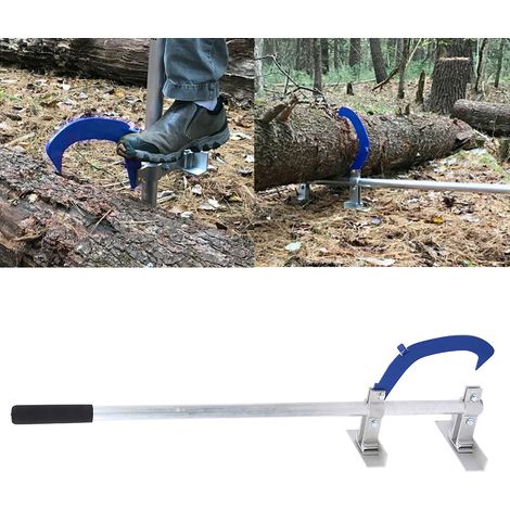 Outil de levage de bûches manuel pour bûcheron, tronçonneuse, pour la foresterie, durable et haute résistance (1/5)