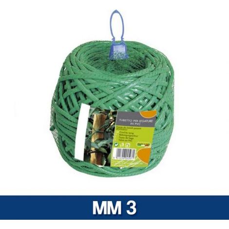 LEGACCI PER PIANTE TUBETTI GOMITOLO PER LEGARE PIANTE VITI FIORI ORTAGGI 31078V MM 3 (30212)
