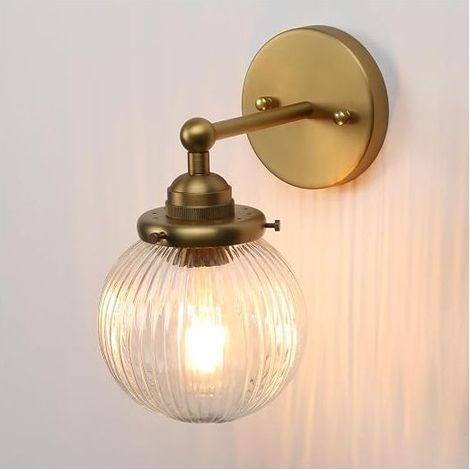 Pathson Industrial Wall Light E27 Indoor Bathroom Lights