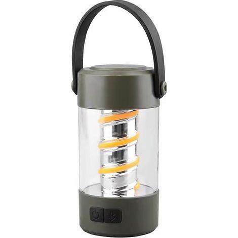 Wasserdichte, teleskopierbare Campinglampe, längenverstellbar, für stimmungsvolles Licht im Garten, energieeffizient, ideal für Reisen