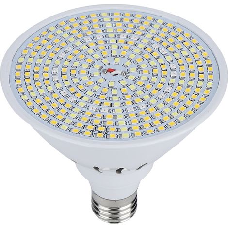 TOPINCN Lampadine LED da 10W per la coltivazione di piante, attacco E27, 290 LED, luce rossa 660nm, per serre e idroponica (1/5)