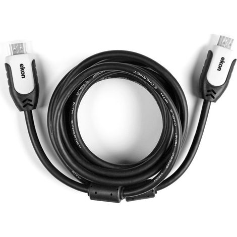 Ekon ECVHDMI30MMG cable HDMI 3 m HDMI tipo A (Estándar) Negro