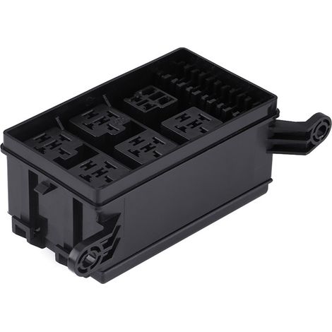 Boîtier porte-fusibles et relais 6 voies, support à douilles pour voiture, SUV, tout-terrain, pick-up (1/5)