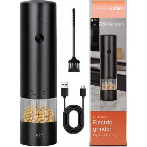 Molinillo de pimienta y sal promis - usb (1/5)