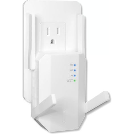 Amplificateur de signal répéteur Internet double bande (5,8 GHz/2,4 GHz) deux ports Ethernet, configuration (1/5)
