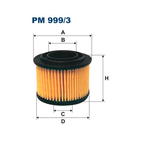 Filtro carburante PM999/3
