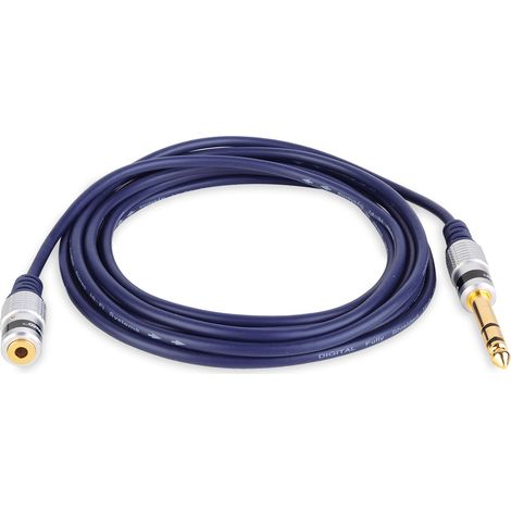 Cable conector jack estéreo de 6,3 mm - conector jack estéreo de 3,5 mm vitalco cable conector jack estéreo de 6,3 mm - conector jack estéreo de 3,5 mm vitalco 3,0 m (MK69) (1/5)