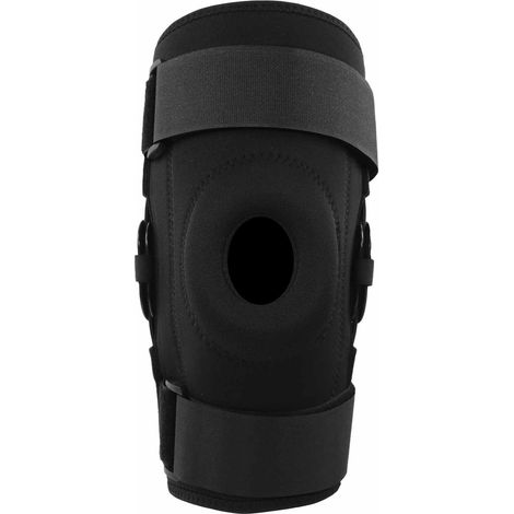 Genouillère de soutien avec compression et stabilisation de la rotule pour le sport (jeux de balle, course à pied, alpinisme) (1/5)