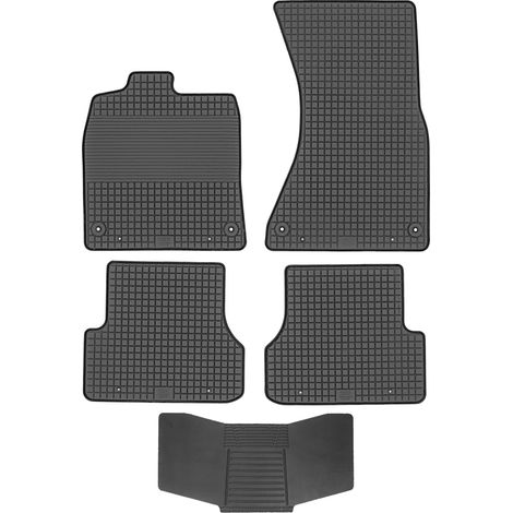 Tappetini DOMA 217134 + copertura 251992 - Audi A6 C7 2011-2018 / Audi A7 I 2010-2017 INSTALLAZIONE BLOCCASTERZO AV2 anteriore