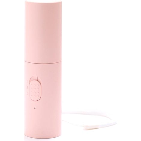 Tragbarer Handventilator, faltbar, per USB aufladbar, kleine Größe und 2 Geschwindigkeitsstufen, ideal für drinnen, draußen und auf Reisen. (1/5)