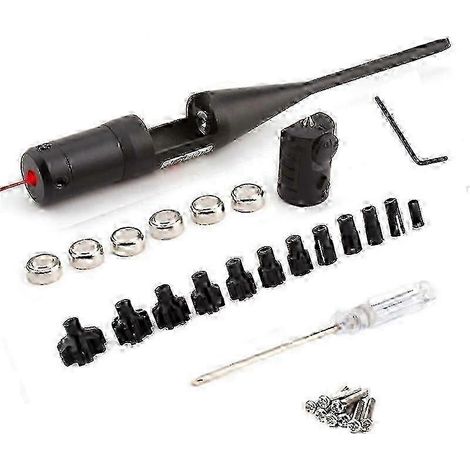 Calibrateur laser en alliage d'aluminium, calibrateur laser rotatif, adaptateur réglable, jeu de 12 adaptateurs réglables, lumière rouge