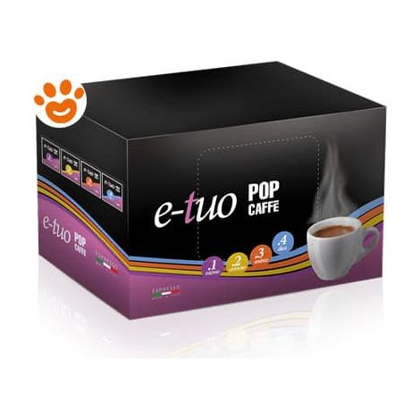 Pop Caffè E-Tuo Capsule Fior Fiore Coop - Arabica - Confezione 50 Capsule -