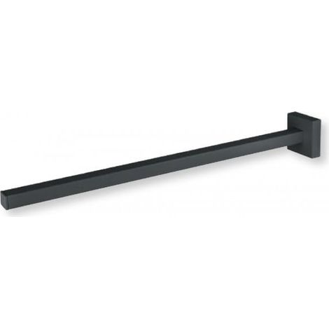 PORTE SERVIETTES QUATTRO LATERAL 40 CM NOIR - CRISTINA ONDYNA QU21513 (1/2)