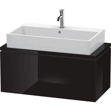 Meuble-lavabo L-CUBE 920x477mm 1 tiroir coulissant we ma ES érable centre