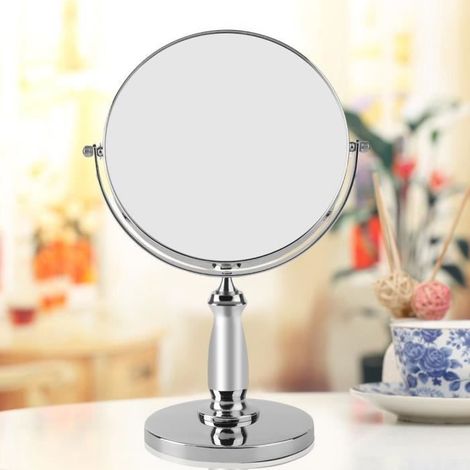 OUTAD Miroir maquillage 10X grossissant 360° rotation ajustable (1/3)