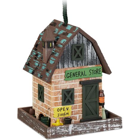 Diseno de tienda de casitas para pajaros decorativas