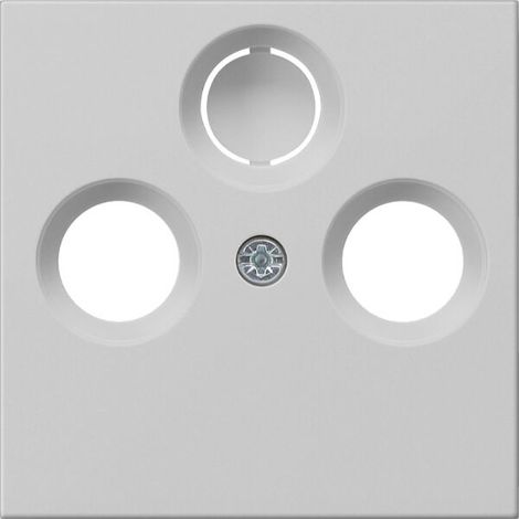 Gira Abdeckung 0869015 Koaxial-Antennensteckd. Sys55 gr