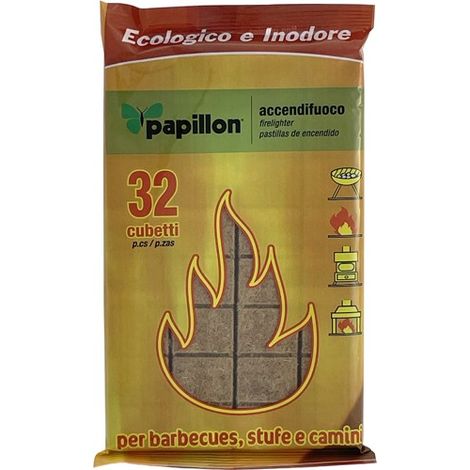 ACCENDIFUOCO PAPILLON ECOLOGICO CF 32PZ