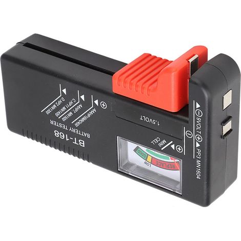 Testeur de capacité de batterie numérique BT-168 pour piles 1,5 V AA, AAA et 9 V