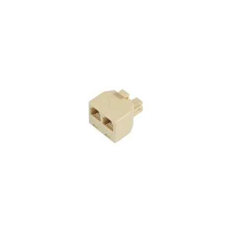 MicroConnect RJ11/2xRJ11 M/F - Beige - Male connector / Female connector (MPK301)