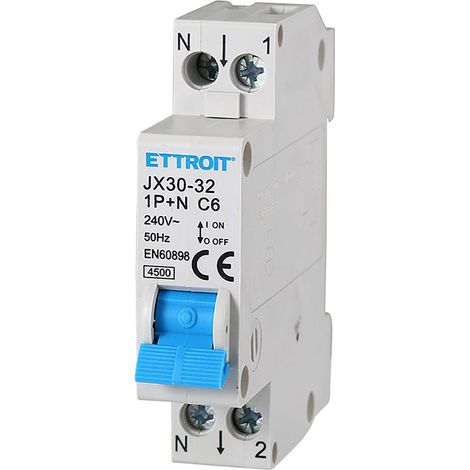 Interruttore Magnetotermico 1P+ Ettroit N 10A