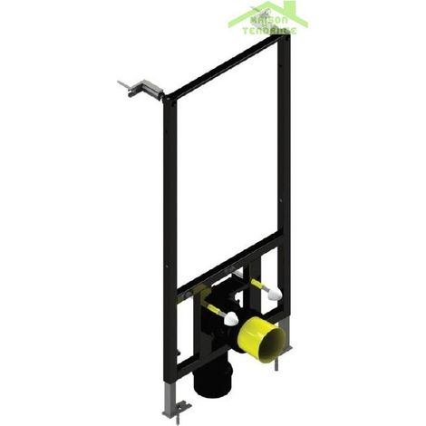 Base de support de sol et de mur à encastrer pour cuvette WC suspendue (1/3)
