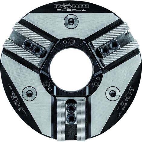 Röhm Kraftspannfutter DURO-A 254 Spitzverzahnung 90° Kurzkegelaufnahme - KK8 - 183716 (1/5)