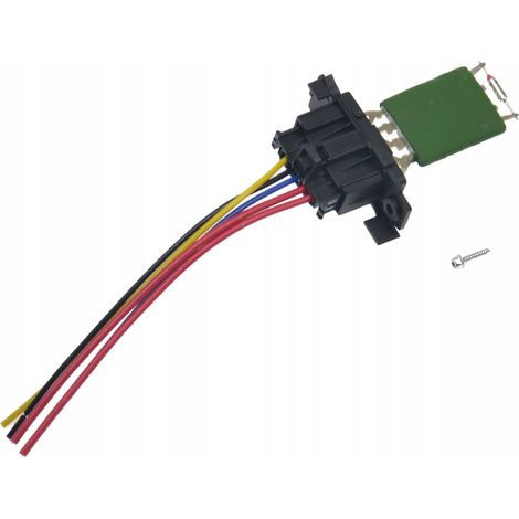 Résistance de soufflerie pour Fiat Ducato, Citroën Jumper, Peugeot Boxer – Application à partir de 2006 – Numéros OE 77364061, 6480.55, 13248240