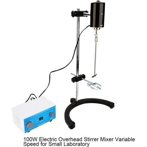 Agitateur électrique à hélice 100 W à vitesse variable pour petits laboratoires (prise UE 220 V 100 W) (1/5)
