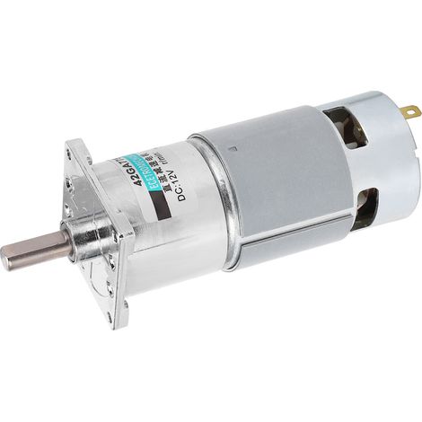 Mini moteur à engrenages CC basse vitesse CW CCW à aimant permanent, support, contrôle sport, 12 V XD42GA755 (10 tr/min) (1/5)