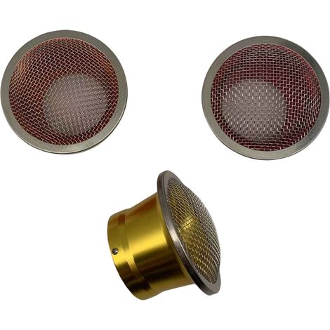 Motorcycle PWK PE carburetor air filter, intake manifold with grille, 55 mm air inlet, horn connection accessories.