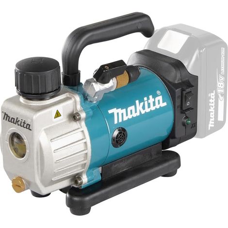 1 pompe à vide dvp180z, sans batterie ni chargeur, 18 v, pour aspiration légère et vidange de systèmes frigorifiques (1/5)