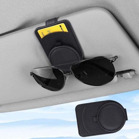 Clip for the eyes of the car, multifunctional magnetic container in the seat of the car, clip for the mounting of the eyes of the car, clip for the parasol accessories for the car (1/4)