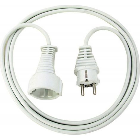 Brennenstuhl Qualitäts-Kunststoffkabel 3m weiß