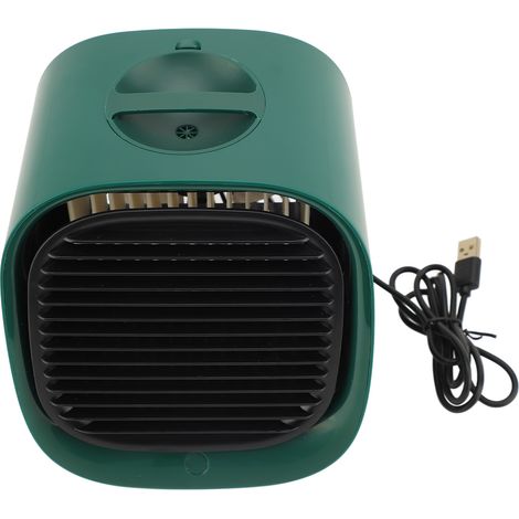 Multifunktionale, tragbare Klimaanlage, effizient und leise, Luftbefeuchter, kleiner USB-Ventilator für Zuhause, Schlafzimmer, Reisen, Büro, für drinnen und draußen, umweltfreundlich (1/5)