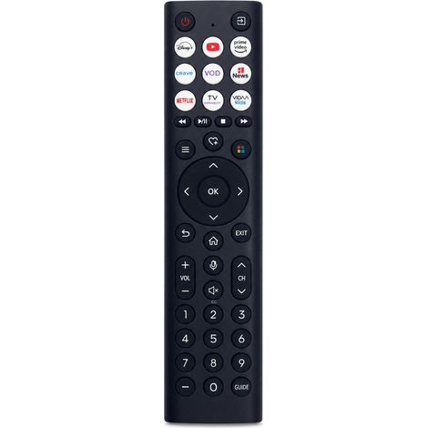 Télécommande TV Compatible avec Hisense ERF2G38H, Sans Configuration et Sans Commande Vocale (1/5)