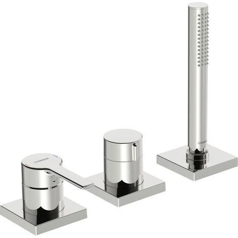 HANSA HANSARONDA Wannenarmatur, Fertigsmontageset, mit (1/3)