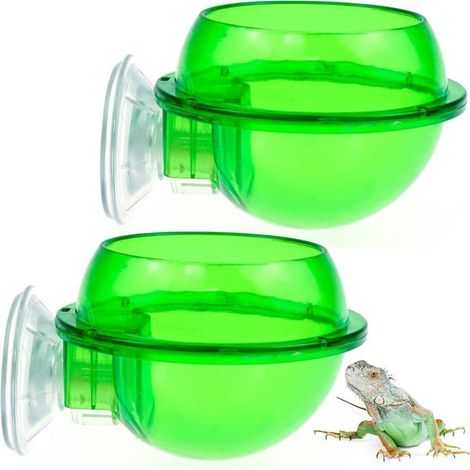 Gamelle à ventouse pour reptiles, gamelle d'eau et de nourriture pour reptiles, gamelle à ventouse pour caméléon (1/5)