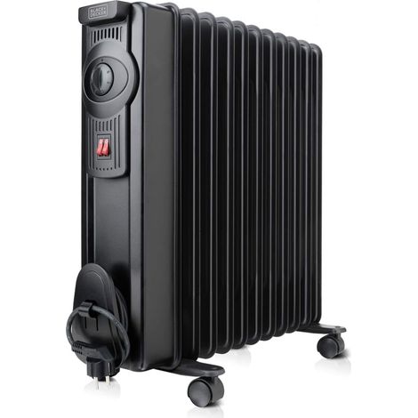 Radiatore a Olio (11 elementi) Black & Decker BXRA2300E 2300 W (1/5)
