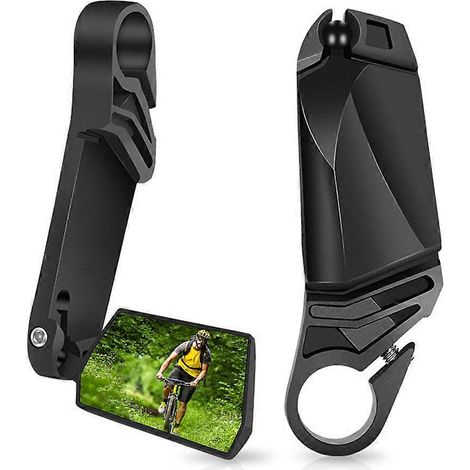 20241 Paire de rétroviseurs de guidon pour vélo, réglables et pivotants, avec rétroviseurs de sécurité pour la vision arrière (1/5)